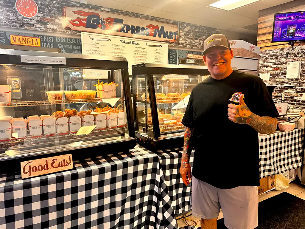 Brian at B's Express Mart